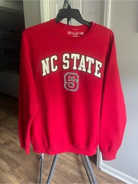 NC State Red Crewneck Sweatshirt